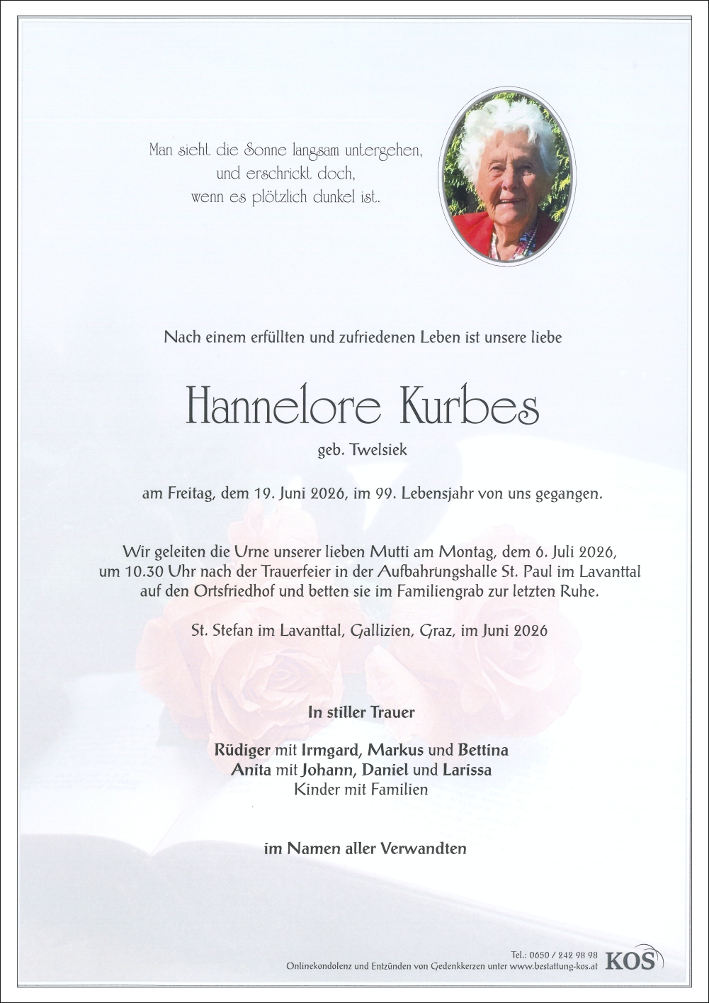 Hannelore Kurbes